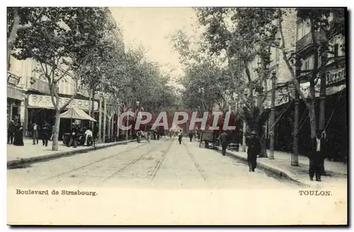 Cartes postales Boulevard de Strasbourg Toulon