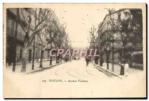 Cartes postales Toulon Avenue Vauban