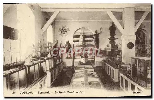 Cartes postales Toulon L'Arsenal Le Musee Naval