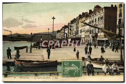 Cartes postales Toulon Le Carre du Port