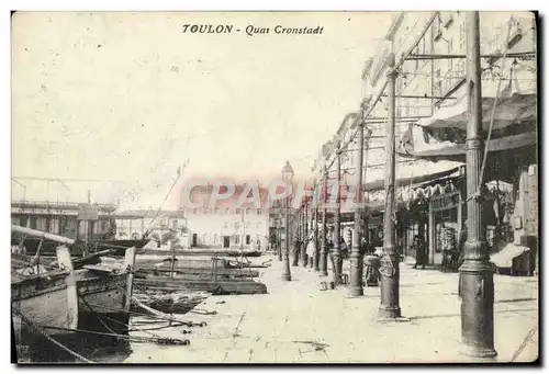 Cartes postales Toulon Quai Cronstadt