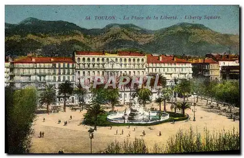 Cartes postales Toulon La Place de la Liberte