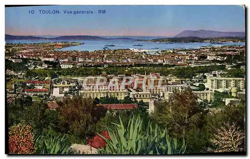 Cartes postales Toulon Vue generale