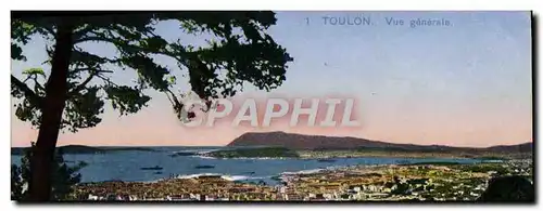 Cartes postales Toulon Vue generale