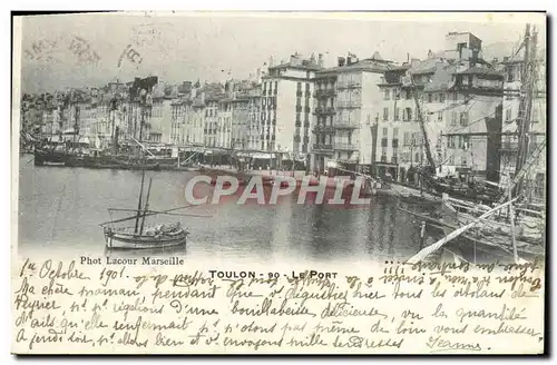 Cartes postales Toulon Le Port Bateaux