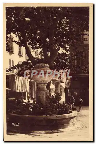 Ansichtskarte AK Toulon Fontaine de la Place Suchet