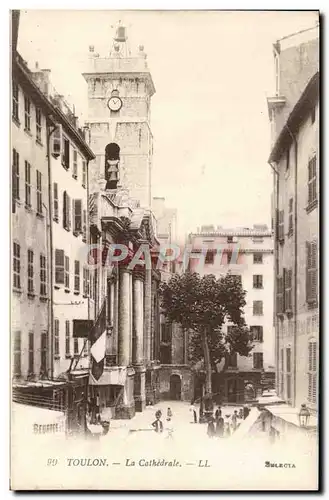 Cartes postales Toulon La Cathedrale