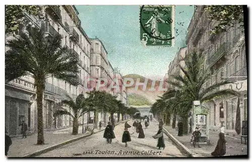 Cartes postales Toulon Avenue Colbert