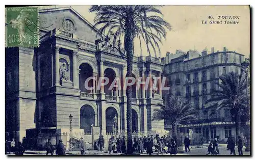 Cartes postales Toulon Le Grand Theatre