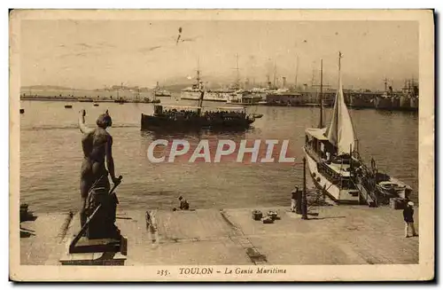 Ansichtskarte AK Toulon Le Genie Maritime Bateaux