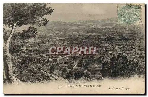 Cartes postales Toulon Vue Generale