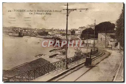 Cartes postales Toulon Sur le Boulevard du Littoral