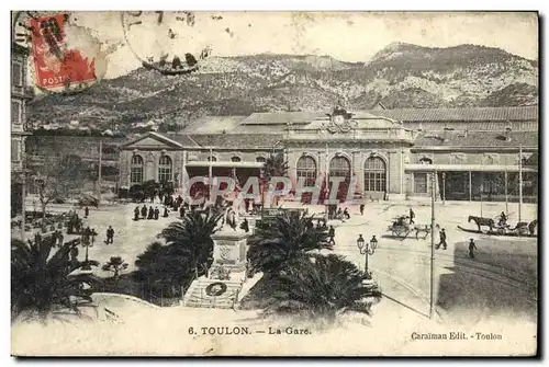 Cartes postales Toulon La Gare