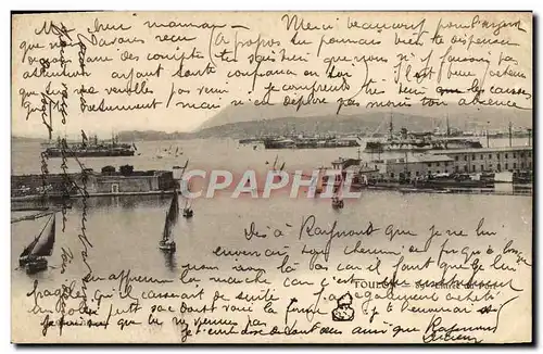 Cartes postales Toulon Entree du Port