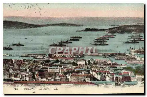 Cartes postales Toulon La Rade Bateaux