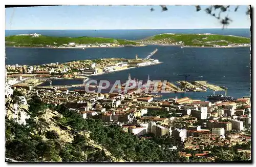 Cartes postales moderne Toulon Vue generale La ville et l&#39arsenal