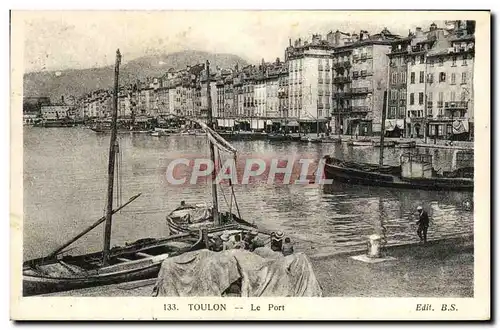 Cartes postales Toulon Le Port Bateaux