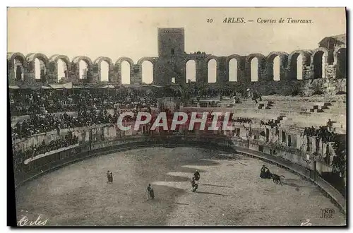 Cartes postales Arles Courses de Taureaux Corrida