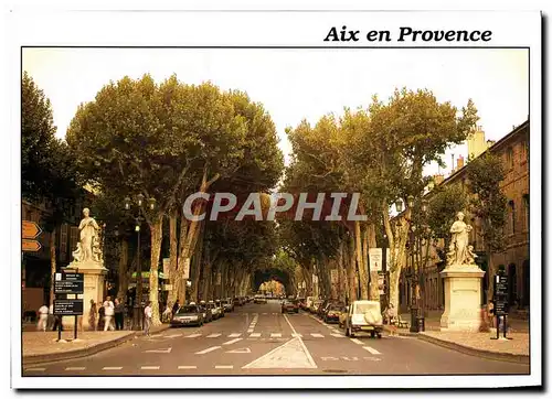 Cartes postales moderne Aix en Provence Le cours Mirabeau