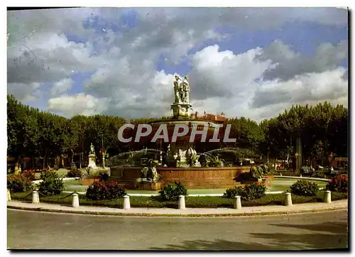 Cartes postales moderne Aix en Provence Grande Fontaine sur la Rotonde