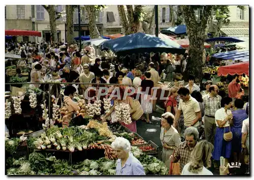 Moderne Karte Aix en Provence marche provencal folklore