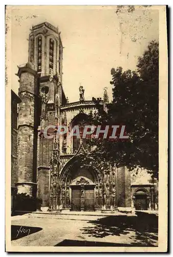 Ansichtskarte AK Aix en Provence Cathedrale Saint Sauveur