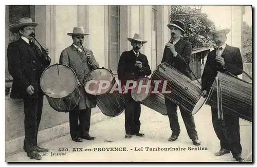 Cartes postales Aix En Provence Lei Tambourinaire Sextien TOP
