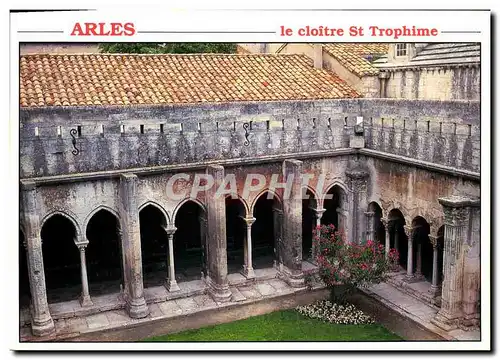 Cartes postales moderne Arles Le cloitre Ste Trophime