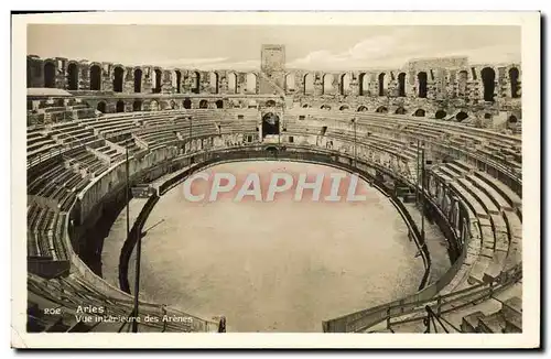 Ansichtskarte AK Arles Vue Interieure Des Arenes