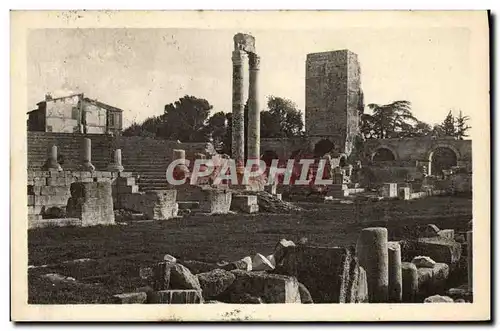 Cartes postales Arles Sur Rhone Theatre Colonnes Corinthiennes