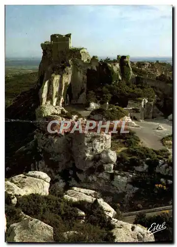 Cartes postales moderne Les Baux en Provence Le chateau