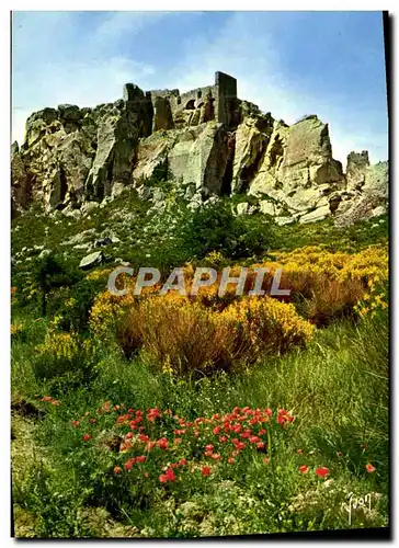 Cartes postales moderne Les Baux en Provence Les ruines du chateau feodal