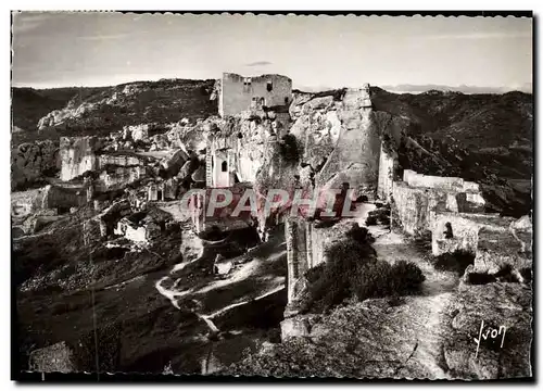 Cartes postales moderne Les Baux Ensemble des ruines de l&#39ancien hopital Ste Blaise et du chateau feodal