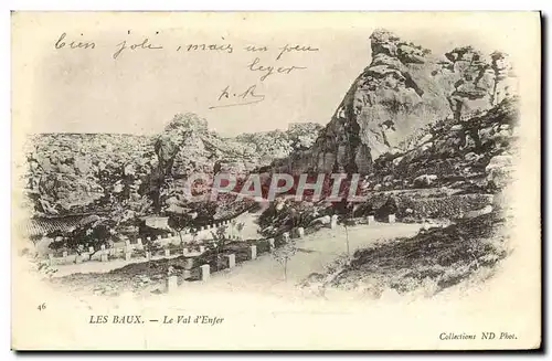 Cartes postales les Baux Le Val D&#39Enfer