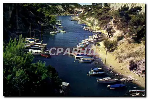 Cartes postales moderne Cassis La Calanque de Port Miou Port Miou Cove