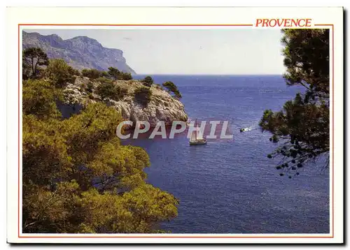 Cartes postales moderne Cassis Promenade dans Les Calanques Les Cigales le Soleil la Mer