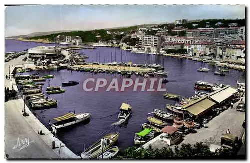 Moderne Karte Calanque Vue Generale Du Port Bateaux