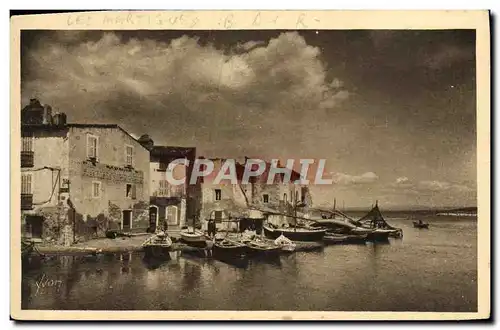 Cartes postales Martigues L&#39entree du port des pecheurs Bateaux