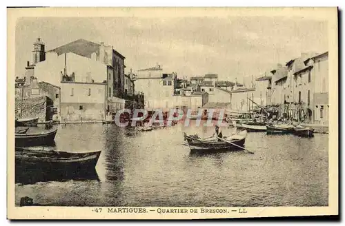 Cartes postales Martigues Quartier De Brescon