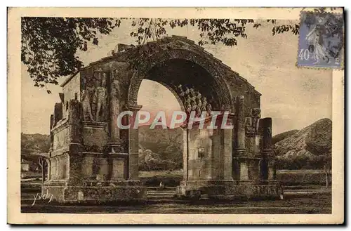 Ansichtskarte AK Paysages Et Pierres De Provence Sur la Route de Saint Remy aux Baux