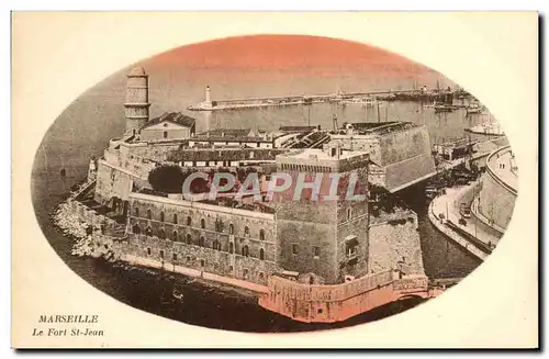 Cartes postales Marseille Le Fort St Jean