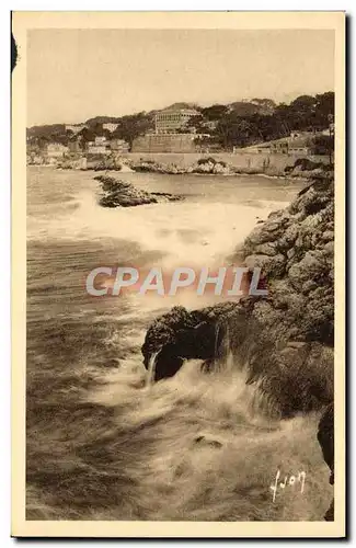 Ansichtskarte AK Marseille Effet de Vague Sur la Corniche