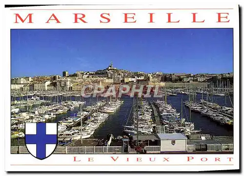 Cartes postales moderne Marseille Vieux port