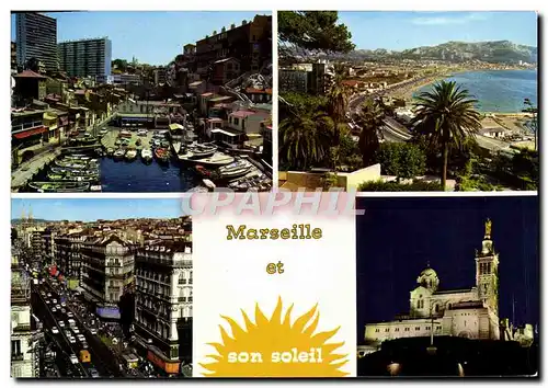 Cartes postales moderne Marseille Port du Vallon des Auffes