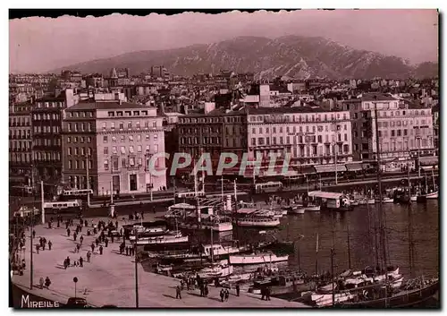 Moderne Karte Marseille le Quai des Belges et l&#39Entree de la Canebiere