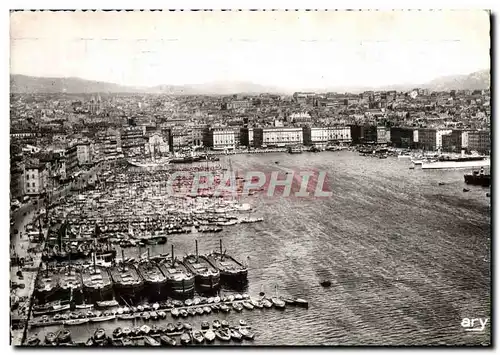 Cartes postales moderne Marseille Panorama Sur le Port