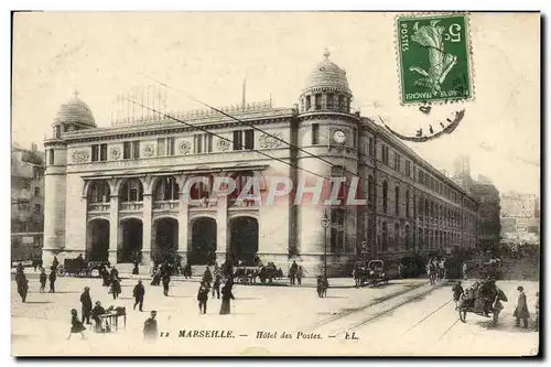 Cartes postales Marseille Hotel des Postes