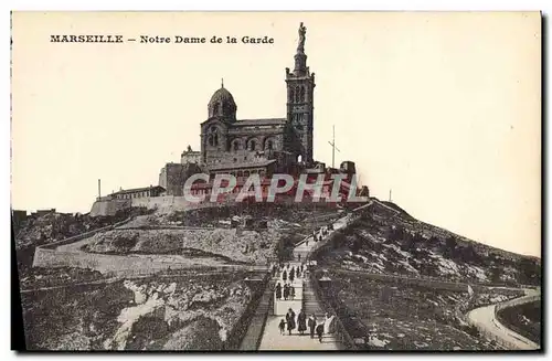 Cartes postales Marseille Notre Dame de la Garde