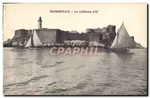 Cartes postales Marseille Le Chateau d&#39If