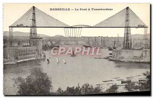 Cartes postales Marseille Le Pont a Transbordeur